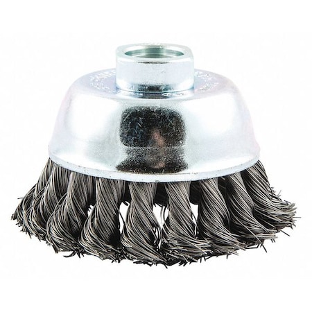 Cup Brush, Knotted, 2-3/4