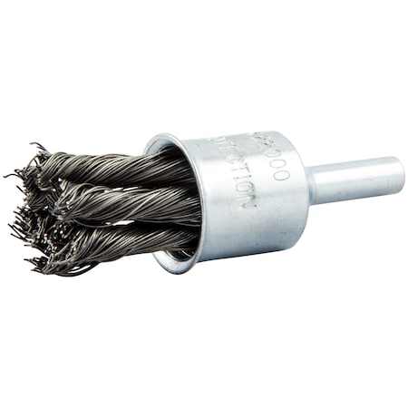 Knot Wire End Brush, Shank Size 1/4