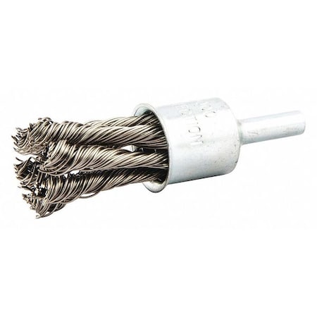 Knot Wire End Brush, Shank Size 1/4