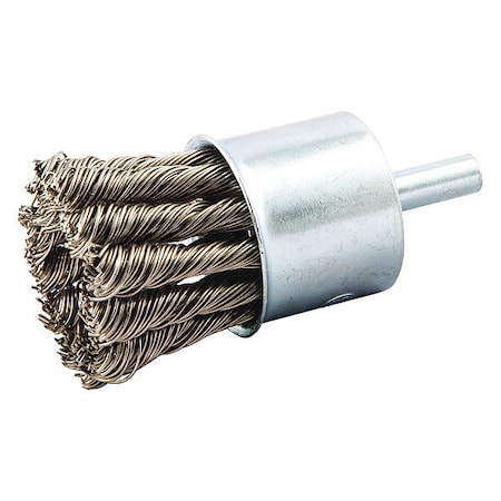 Knot Wire End Brush, Shank Size 1/4