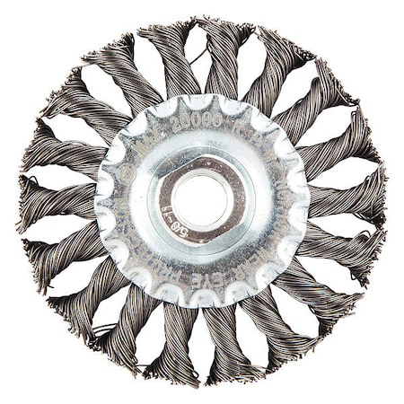 Wire Wheel Brush, Arbor Hole Mount MPN:66252839130