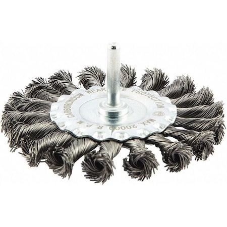 Wire Wheel Brush, 0.014