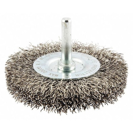 Wire Wheel Brush, 0.014