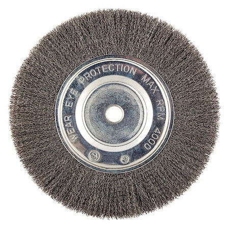 Wire Wheel Brush, 0.014