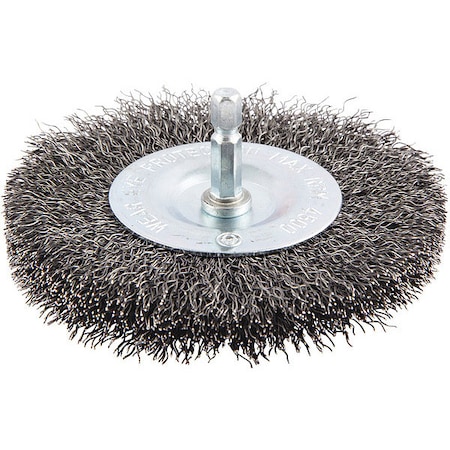 Drill Radial Wire Brush, 0.0118