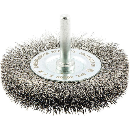 Wire Wheel Brush, 0.008