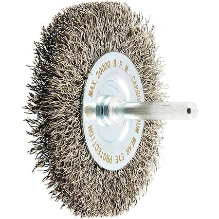 Wire Wheel Brush, 0.0118