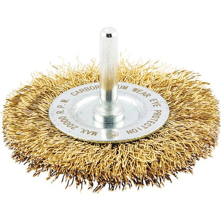 Wire Wheel Brush, 0.014