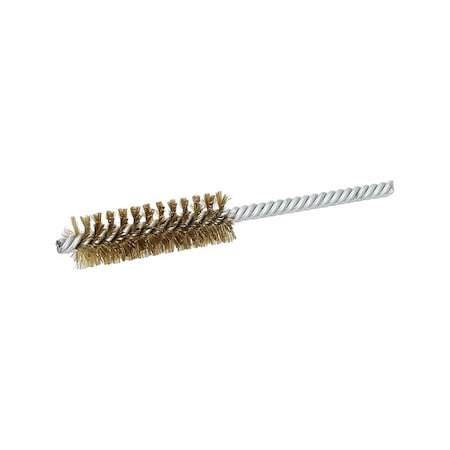 Tube Brush, Double Spiral, Brass, 3/4