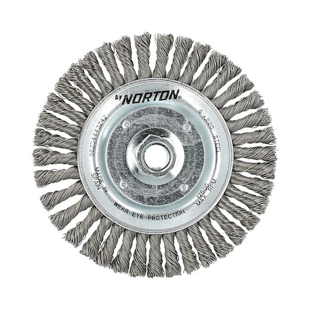 Wire Wheel Brush, Standard Twist Knot MPN:66254443242