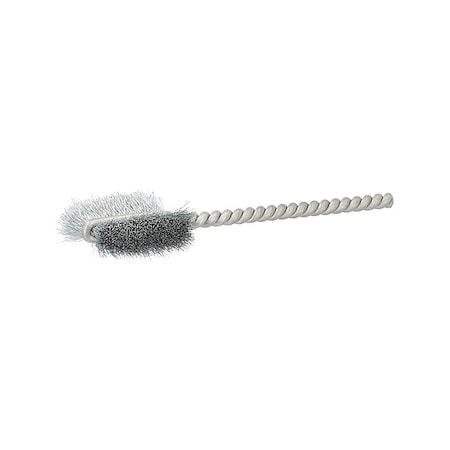 Tube Brush, Single Spiral, Steel, 1/2