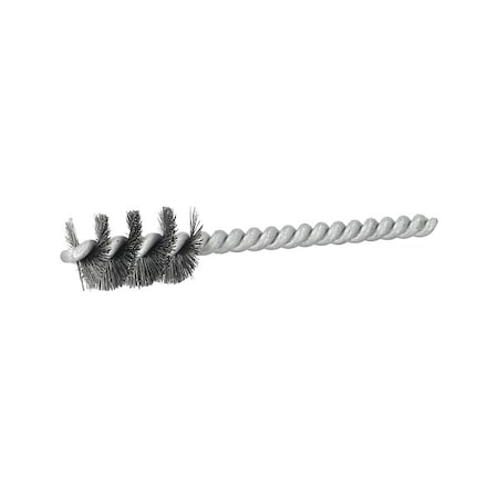 Tube Brush, Single Spiral, Steel, 5/8
