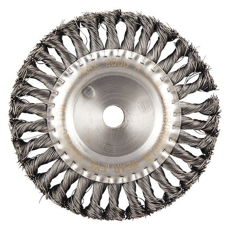 Wire Wheel Brush, 0.014