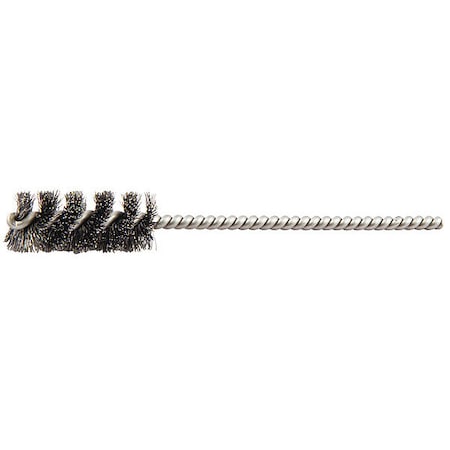 Tube Brush, 0.006 dia. Wire, Steel MPN:66254443311