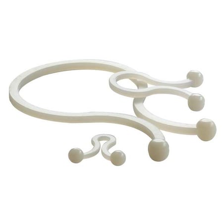 Flexible Cable Ties, Nylon, 1.33 in L, PK50 MPN:TL-600