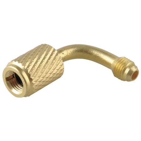 Quick Coupler, Low Loss, 1/4 In MxF, 90 Deg MPN:10U325