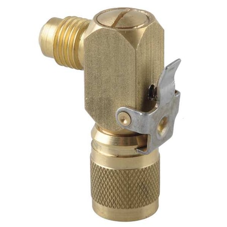 Quick Coupler, Low Loss, 1/4 In MxF, 90 Deg MPN:10U327