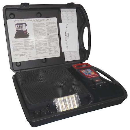 RefrigerantScale, Electronic, Programmable MPN:5PWF7