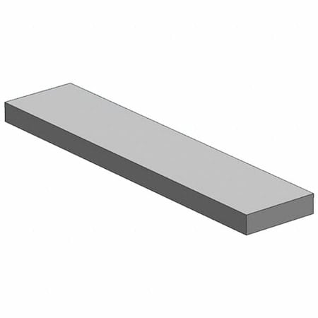 Alloy Steel Rectangle Bar, 12 in L, 6 in W MPN:40f.75x6-12