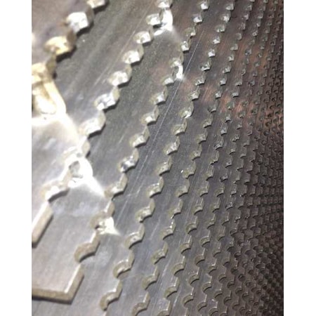Swaged Grating, Serrated, 36in.Wx1.25in.H MPN:23188R125-B12