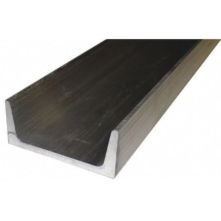 U-Channel, AL 6063, 2 In Leg, 2 In x 8 ft MPN:63CH2X.25-96
