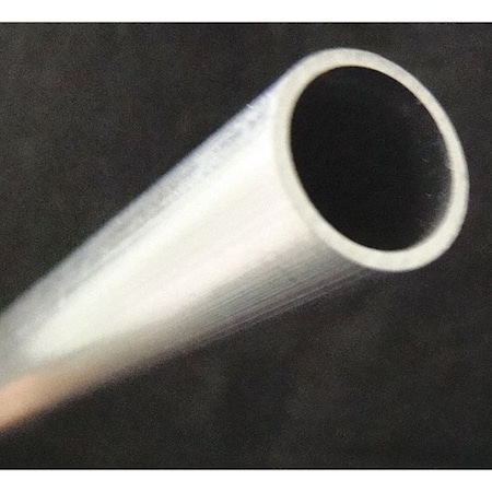 Aluminum Round Tube, Aluminum, 6061-T6 Alloy Type, 1 ft L. MPN:83030