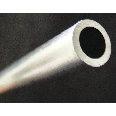 Aluminum Round Tube, Aluminum, 6061-T6 Alloy Type, 1 ft L. MPN:83061