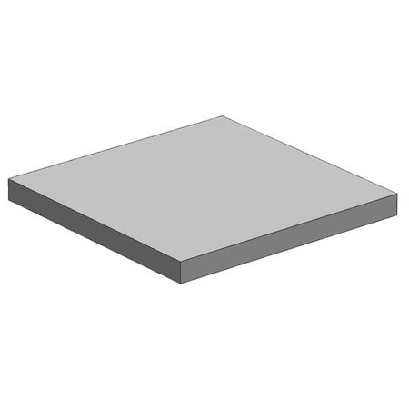 Plate Stock, Aluminum, 1 1/2 in Over. W MPN:CP.25X1-48