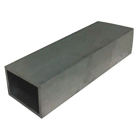 Aluminum Rectangular Tube, Aluminum, 6063 Alloy Type, 3 ft L. MPN:T63R2X4X.25-36