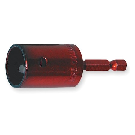 Concrete Nut Driver Socket, Steel polished MPN:2GE69