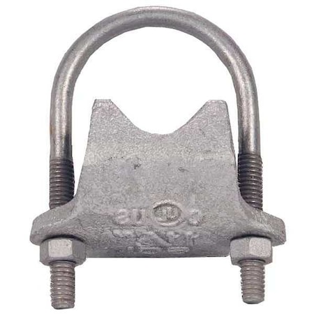 Threaded Rod Hanger, Malleable Iron, Electro-Plated, 50 PK MPN:3KG70