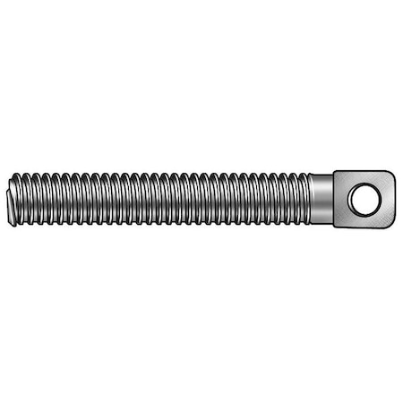 Stationary Spring Anchor, #8-32, 7/8 in L, 18-8 Stainless Steel Plain MPN:Z20004SS