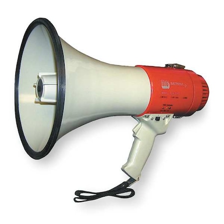 Megaphone, Dia 8 1/2 In, Range 1 Mile MPN:3YML9