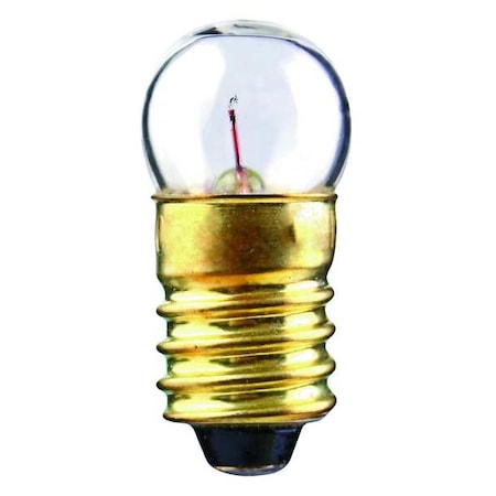 Miniature Lamp, 233, 0.6W, G3 1/2, 2.3V, PK10 (Formerly LumaPro) MPN:233-10PK