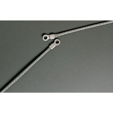 5 ft. Insulated Bonding & Grounding Wire, Throat Depth: No Clamp MPN:8PD85