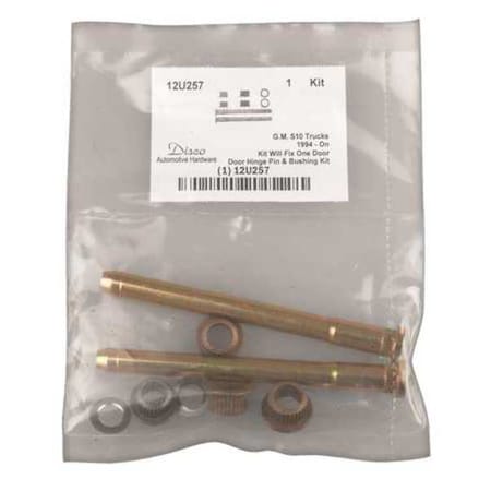 Door Hinge Pin/Bushing Kit, GM S10, 8 Pc MPN:9833