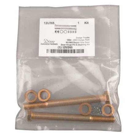 Door Hinge Pin / Bushing Kit, Dodge, 8 Pc MPN:9964