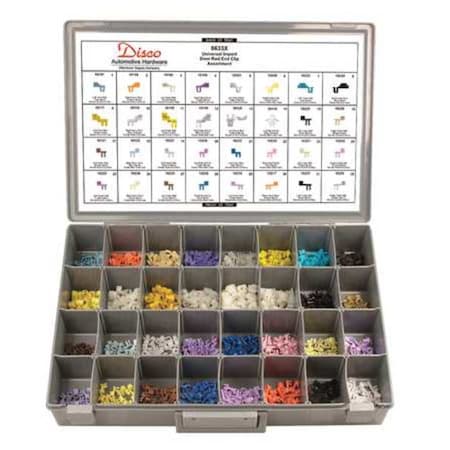 Import Door Lock Rod End Clip, 425 Pc MPN:8633X