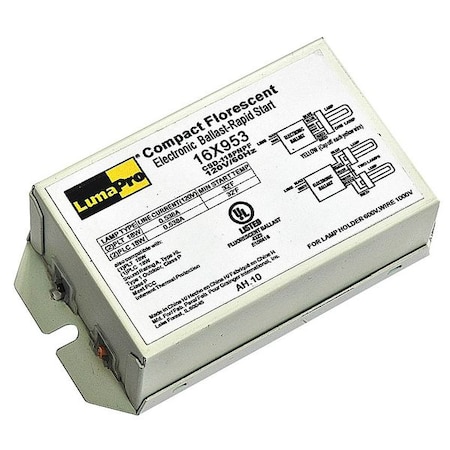 CFL Ballast, Electronic, 31W, 120V (Formerly LumaPro) MPN:16X953