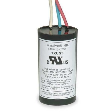Ballast Ignitor, 400W, HPS (Formerly LumaPro) MPN:1XUG4