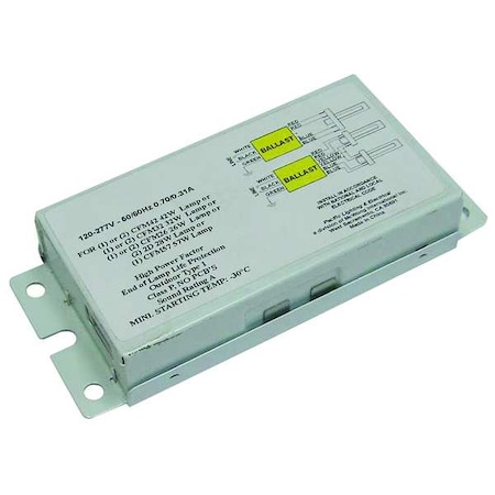 CFL Ballast, Electronic, 56W, 120/277V (Formerly LumaPro) MPN:4KGJ9
