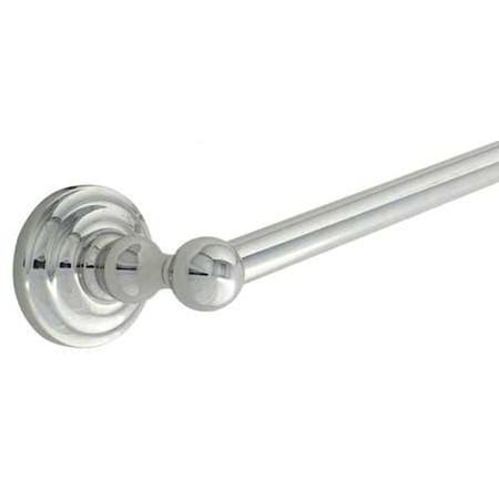 Towel Bar, Polished Chrome, Brentwood, 24In MPN:04-6224