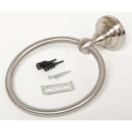Twl Ring, Satin Nickel, Brentwood, 6-5/8 In MPN:04-SN6204