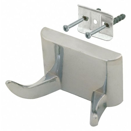 Robe Hook, Brushed Nickel, 1-7/16