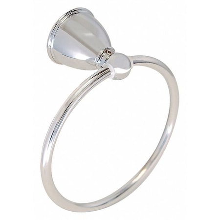 Towel Ring, Metal, Chrome Plated, 6 in w MPN:16254