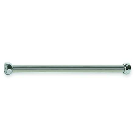 Shower Rod, SS, 60 in L, Chrome Plated MPN:2VAL9