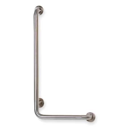 Left Hand 90 Degrees Grab Bar, 32