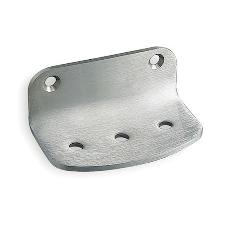 Soap Dish, Silver, 2-1/4x5x3In MPN:1ECN7