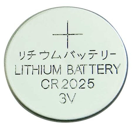 Coin Battery, Lithium, 3VDC, 2025 MPN:2CUR8