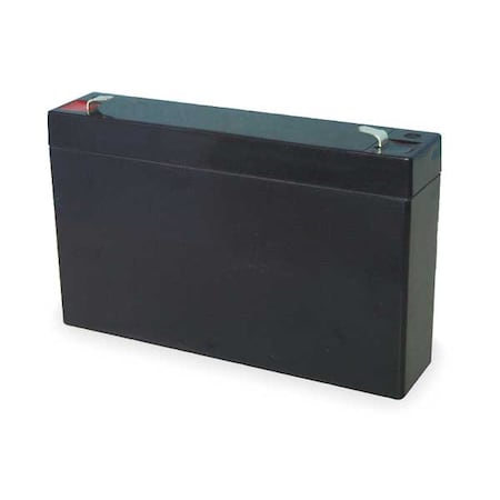Battery, Sealed Lead Acid, 6V, 12Ah, Faston, Voltage: 6 MPN:2UKK7